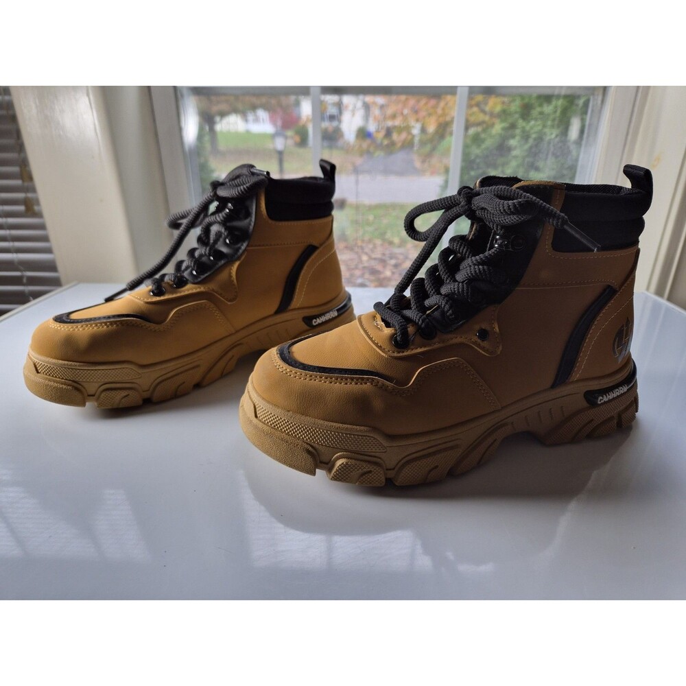 Cahhrrn Breathable Non-Slip Hiking Boots for Men Ideal for Outdoor Walking EU 39